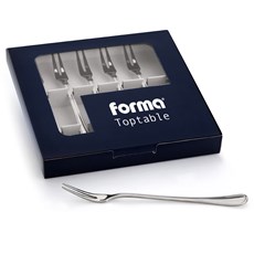 Imagem de CONJUNTO 6 GARFOS PARA PETISCO MIDAS TOP TABLE EM AÇO INOX - FORMA UTILIDADES - Metalurgica Forma Ltda