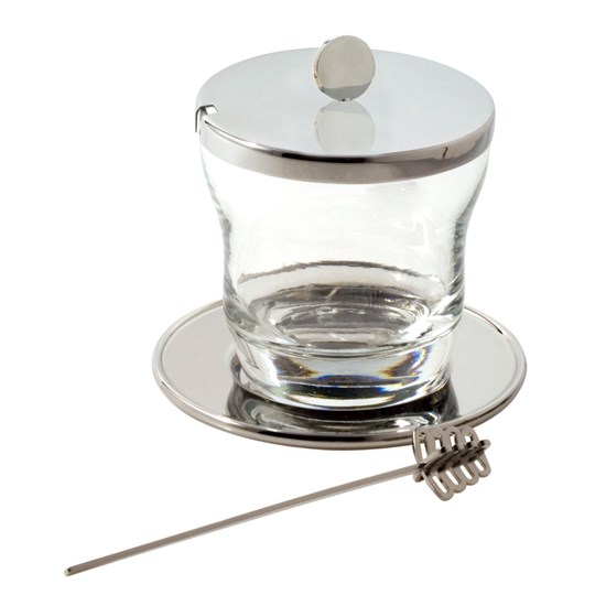 Imagem POTE PARA MEL GIOIA INOX 