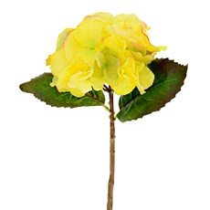 Imagem de HIDRÂNGEA EM CETIM 35CM AMARELO OUTONO 34344 GRILLO - Grillo Ltda