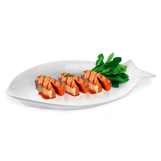 Imagem TRAVESSA PEIXE TEXTURE BRANCO HAUS CONCEPT 