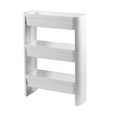 Imagem de ORGANIZADOR SLIM 3 ANDARES LOFT 67,8CM BRANCO - Brinox Metalurgica Sa