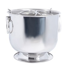 Imagem de CHAMPANHEIRA 6L DE AÇO INOX COM BASE COLETORA ALÇA E GRELHA 3 GARRAFAS - FORMA - Metalurgica Forma Ltda