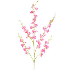 Imagem de HASTE DECORATIVA DE ORQUÍDEA CHUVA DE OURO ROSA EM PLÁSTICO MOLDÁVEL - GRILLO - Grillo Ltda