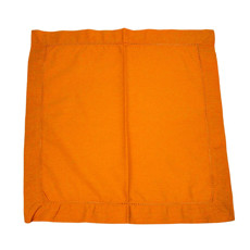 Imagem de GUARDANAPO DE TECIDO 40X40CM COR PERCAL LARANJA - Ind. E Comercio De Rendas Noemi Ltda Me