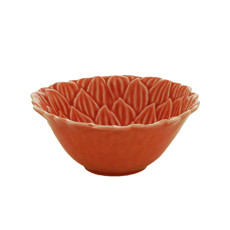 Imagem de BOWL PORCELANA DAISY CORAL 14X6CM WOLFF - Rojemac Impotacao E Exportacao Ltda