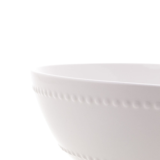 Imagem BOWL DE PORCELANA NEW BONE PEARL BRANCO 19,5X8,8CM LYOR