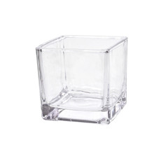 Imagem de VASO DE VIDRO 5X5X5CM TRANSPARENTE 49863 GRILLO - Grillo Ltda