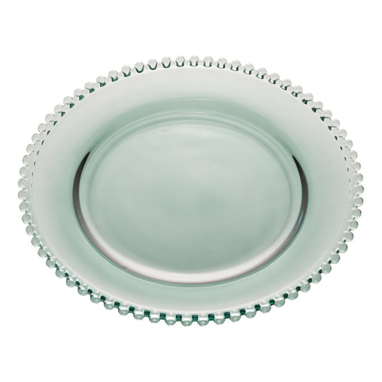 Imagem PRATO SOBREMESA CRISTAL PEARL VERDE 20CM WOLFF