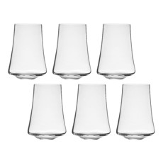 Imagem de JOGO COM 6 COPOS DE CRISTAL PARA ÁGUA 400 ML LINHA XTRA BOHEMIA - Gremax Comercial Impotadora Ltda