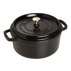 Imagem de CAÇAROL REDONDA 18CM PRETO FERRO FUNDIDO STAUB ZWILLING - Zwilling J A Henckels Brasil Prod De Coz E Bel Ltda