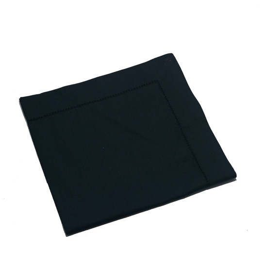 Imagem GUARDANAPO DE TECIDO 40X40 PERCAL PRETO