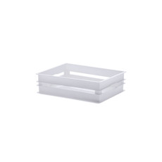 Imagem de ORGANIZADOR CAIXOTE BAIXO 19X14X5,5CM BRANCO PARAMOUNT - Paramount Ind E Com De Plast Ltda