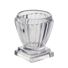 Imagem de VASO COM PÉ DE CRISTAL DE CHUMBO ELISABETH 10X9X13CM LYOR  - Coliseu Presentes Ltda