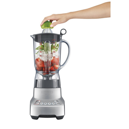 Imagem LIQUIDIFICADOR TRAMONTINA BY BREVILLE PRO CHEF EM ALUMÍNIO FUNDIDO FOSCO COM COPO DE TRITAN 2L 