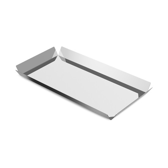 Imagem BANDEJA RETANGULAR BERGEN EM AÇO INOX 35X18 CM - BRINOX