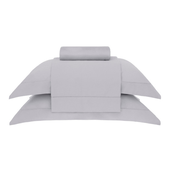 Imagem JOGO DE CAMA QUEEN CETIM 300 FIOS BUDDEMEYER BUD VISION NEW COLORS II 100% ALGODÃO BEGE 4 PEÇAS 