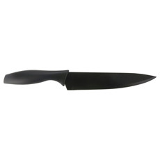 Imagem de FACA CHEF INOX ANTIAD 8" COR PRETO - MIMO  - Mimo Importacao Exportacao Ltda