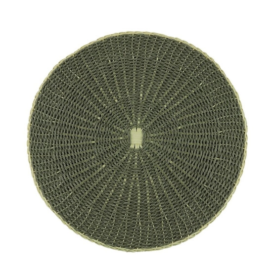 Imagem LUGAR AMERICANO PAPEL COR CINZA 38CM - ROYAL DECOR