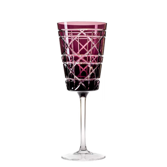 Imagem TAÇA DE CRISTAL MOZART PARA ÁGUA COR AMETISTA