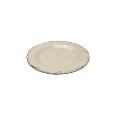 Imagem de PRATO PARA SOBREMESA MARSELHA Ø22,8X1,6CM COR BEGE HAUS  - Brinox Metalurgica Sa
