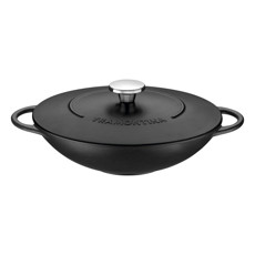 Imagem de WOK TRAMONTINA TRENTO EM FERRO ESMALTADO ANTIADERENTE STARFLON EXCELLENT 32 CM 5 L - Tramontina Nordeste S A