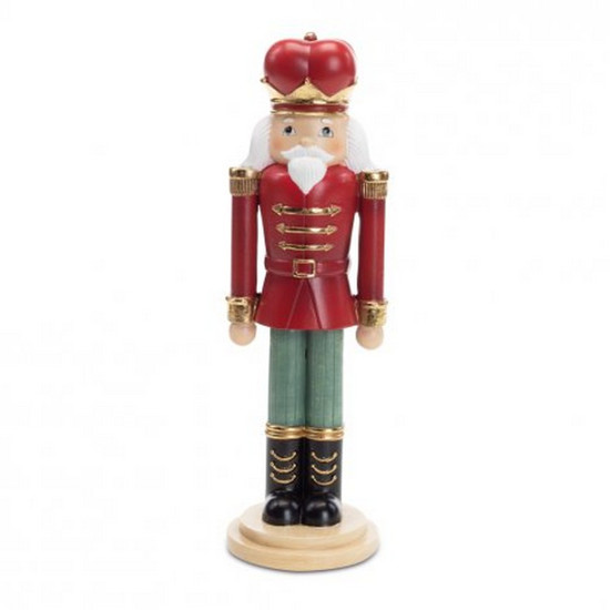 Imagem SOLDADO DE CHUMBO DECORATIVO COR VERMELHO 8X9X28CM - CROMUS 