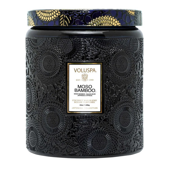 Imagem VELA POTE VIDRO LUXE 140HORAS MOSO BAMBOO VOLUSPA