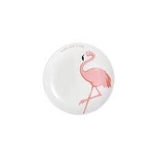 Imagem de PRATO PARA SOBREMESA CERÂMICA FLAMINGO 21CM BRANCO 42745 GRILLO - Grillo Ltda