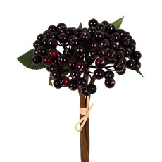 Imagem de RAMALHETE DE BERRIES X3 VINHO 13X25CM - GRILLO 53560 - Grillo Ltda