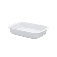 Imagem de TRAVESSA REFRATÁRIA TANGO PEQUENA BRANCA 28X18X5,5CM 1,4 LITROS OXFORD - Oxford Porcelanas Sudeste Ltda