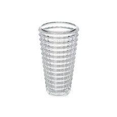 Imagem de VASO DECORATIVO DE VIDRO TRANSPARENTE 10X17,5CM - GRILLO 55163 - Grillo Ltda