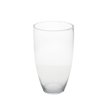 Imagem de VASO COPO ALTO DECORATIVO EM VIDRO TRANSPARENTE SILESIA G 17X17X30CM - FLORAL ATLANTA  - Floral Atlanta Ind E Com Ltda