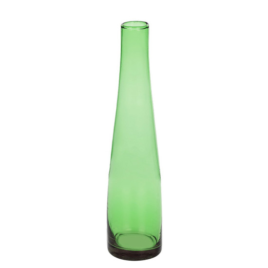 Imagem VASO SOLITARIO DE VIDRO COR VERDE 2X24CM - GRILLO 