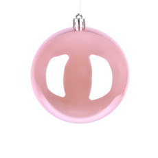 Imagem de BOLA NATALINA COR ROSA 1 PEÇA DE 10CM - GRILLO 53626 - Grillo Ltda