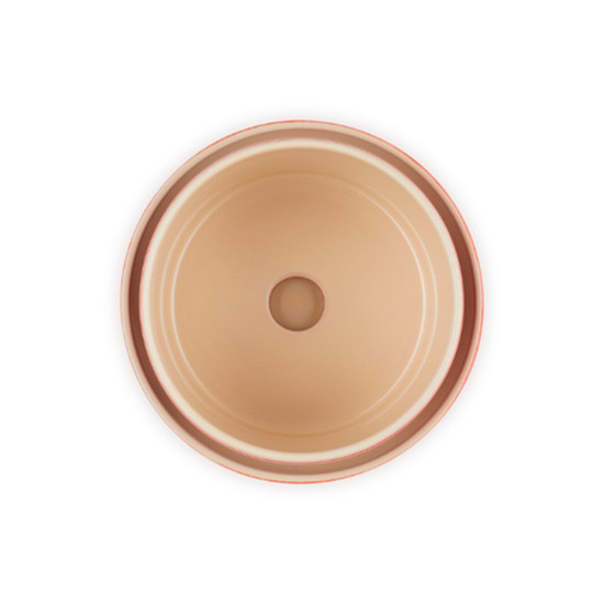 Imagem VASO DECORATIVO PARA ERVAS COM BANDEJA 14CM VERMELHO - LE CREUSET 