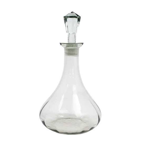 Imagem LICOREIRA DE VIDRO TRANSPARENTE 29CM - TERATAI 