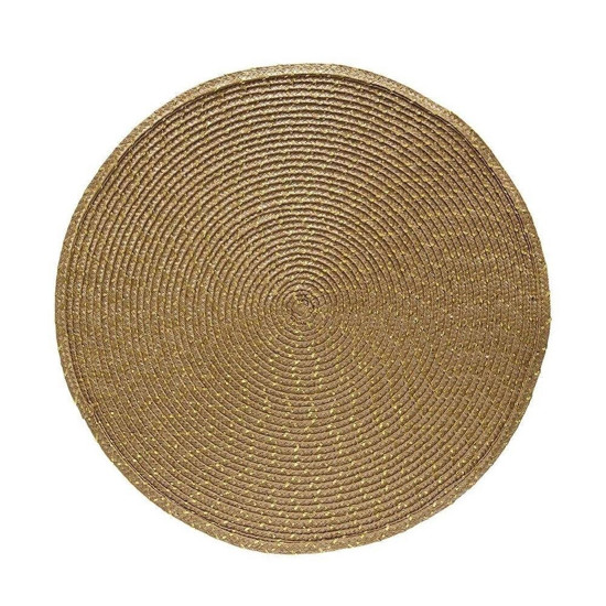 Imagem LUGAR AMERICANO GRETA AVULSO GOLD 38CM - COPA & CIA