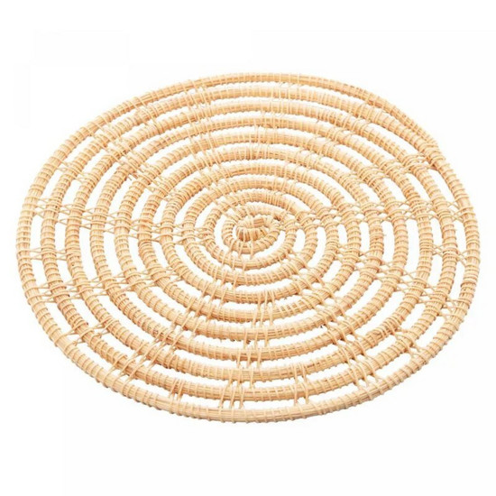 Imagem CONJUNTO 2 DESCANSOS PARA PANELA DE FIBRA NATURAL PALM 20CM - LYOR