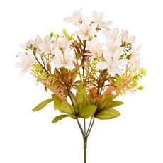 Imagem de BUQUÊ MINI LIRIO X5 CREME 21X33CM - GRILLO 51236 - Grillo Ltda