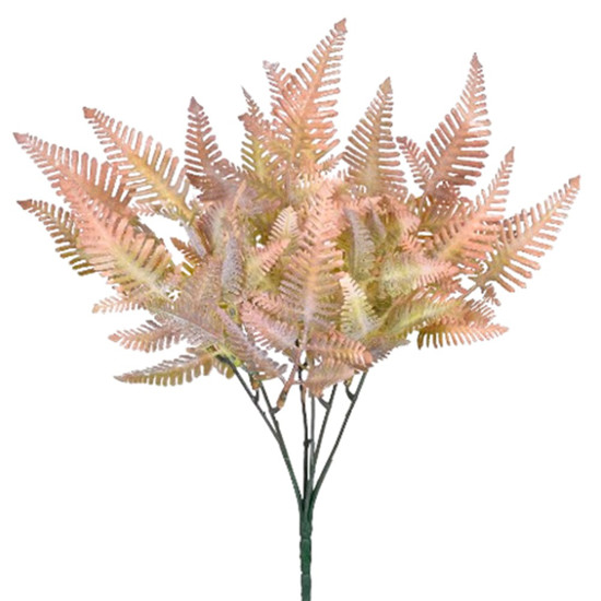 Imagem BUQUÊ FOLHAS SAMAMBAIA X6 AMARELO VERDE 20X34CM - GRILLO 55319