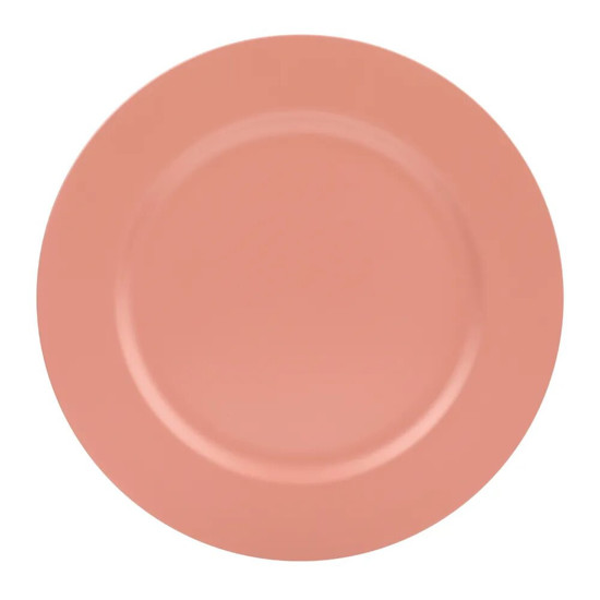 Imagem SOUSPLAT LISO COR ROSA VELHO 33CM - CROMUS 