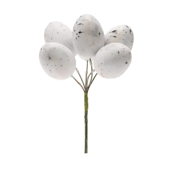 Imagem PICK OVOS DECORATIVO COR AZUL (FONDANT) 8X8X12CM - CROMUS 