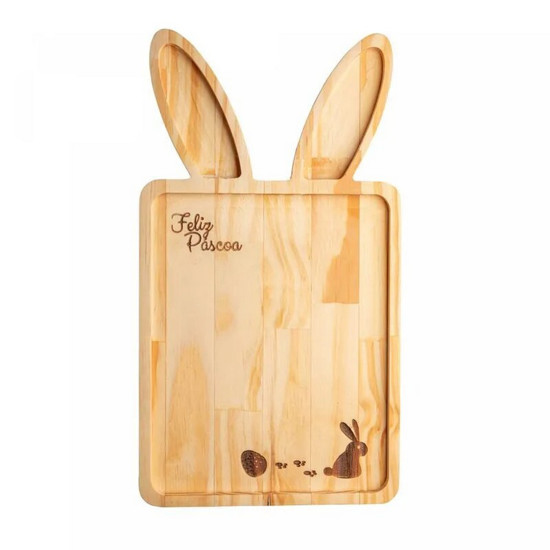 Imagem PETISQUEIRA DE MADEIRA PINUS NEW EASTER 45CM X 25CM X 1,5CM - WOODART