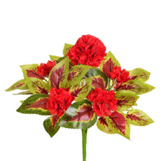 Imagem de BUQUÊ GERANIO X5 VERMELHO 22X28CM GRILLO 53455 - Grillo Ltda
