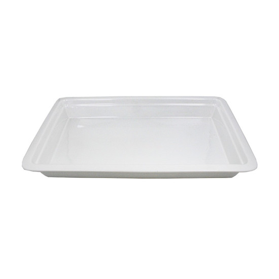 Imagem TRAVESSA PARA SERVIR DE CERÂMICA COR BRANCO 52,5X32X6,5CM - GRILLO 55063
