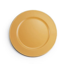 Imagem de SOUSPLAT DE PLÁSTICO COR MOSTARDA COM FILETE DOURADO 1X33X33CM - CROMUS  - Cromus Embalagens Ind. E Com. Ltda