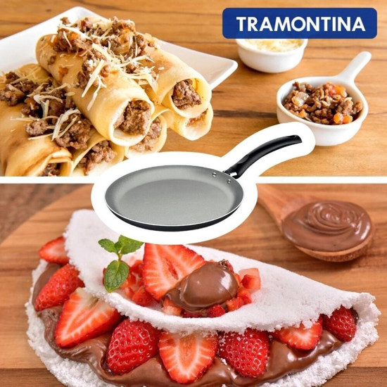 Imagem FRIGIDEIRA PANQUEQUEIRA 18 CM CHUMBO TRAMMONTINA