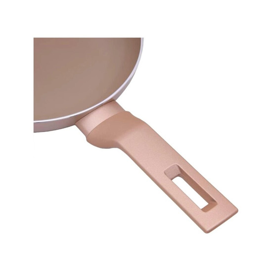 Imagem FRIGIDEIRA SARTIN DE ALUMÍNIO COM REVESTIMENTO DE CERÂMICA CORCHAMPANHE 20CM - MIMO 