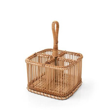 Imagem de PORTA TALHERES COPA E CIA QUADRADO BAMBOO 20X20CM - COPA & CIA - Copa Industrial Ltda