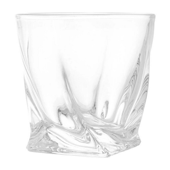 Imagem CONJUNTO DE 6 COPOS PARA WHISKY DE CRISTAL TORTILETE 310ML - WOLFF 